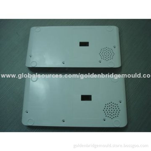 Plastic Injection Molding for Medical Equipment Bottom Cases, Fire-proof ABS Material